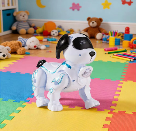 Intelligent music robot - music, dog