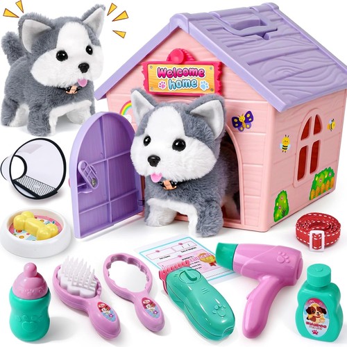 Electronic walking dog toy - electronic,