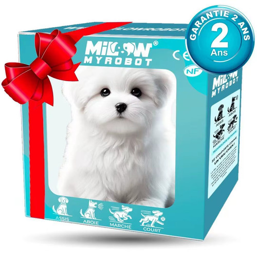 Cute plush robot dog - cute,