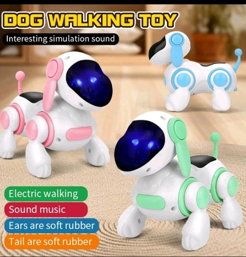 Interactive walking robot dog - interactive,