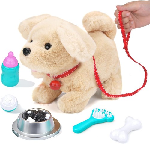 Electric interactive dog plush - interactive,