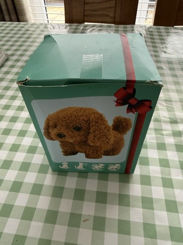 Interactive plush puppy toy - plush,