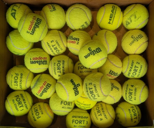 Vgc branded tennis balls - tennis,