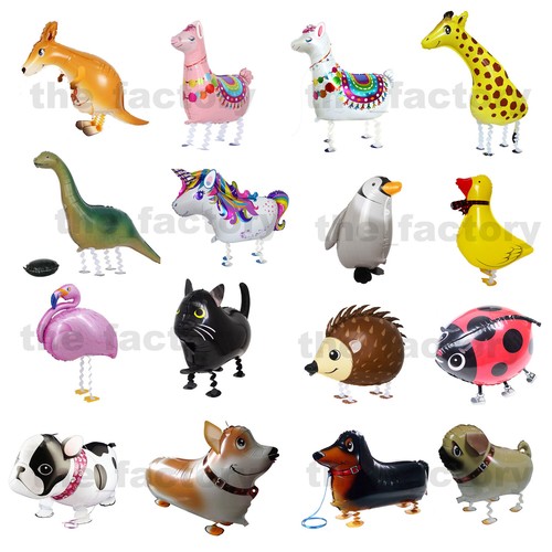Walking animal foil - foil, balloons