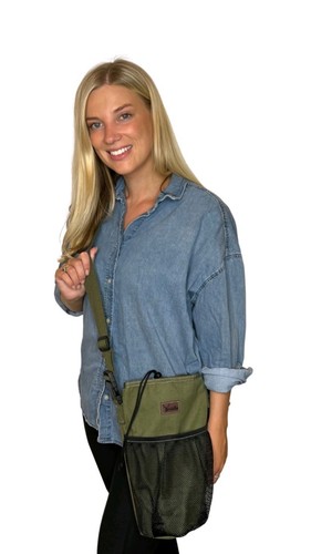 Dog walking shoulder bucket - shoulder,