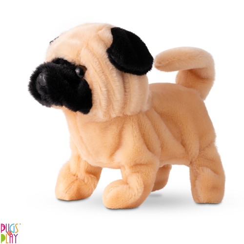 Interactive walking dog plush - walking,