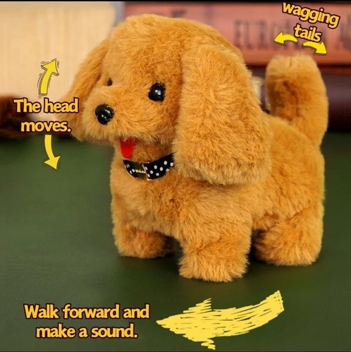 Electronic walking and barking - walking,
