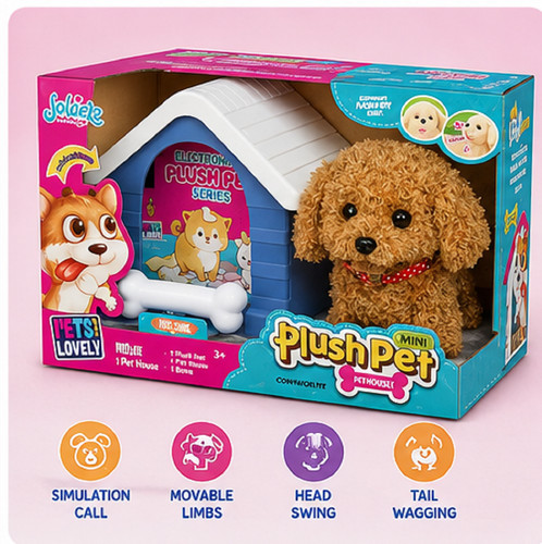 Cute electronic baby plush pet - baby,