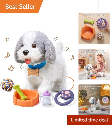 Interactive walking dog - walking,